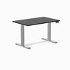 Desky Dual Hardwood Sit Stand Desk-Dual Desks-Desky-Black Ash-1200x750mm-Grey-DeskyÌâå¨ Australia
