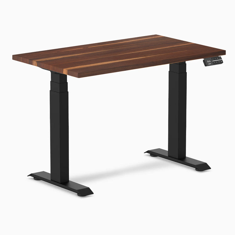 Desky Dual Mini Hardwood Sit Stand Desk