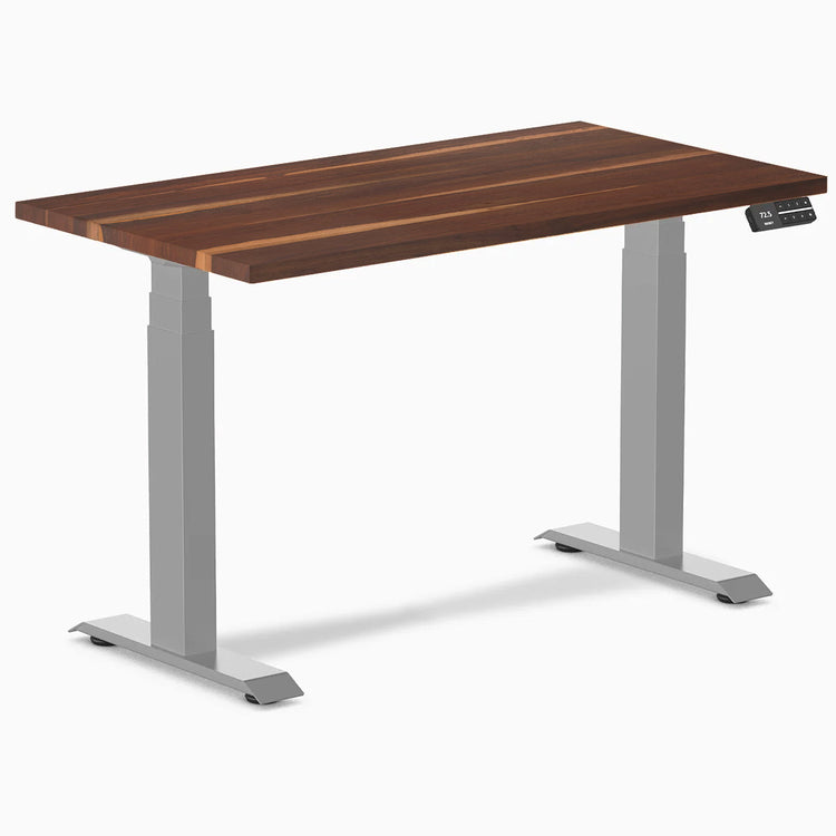 Desky Dual Mini Hardwood Sit Stand Desk