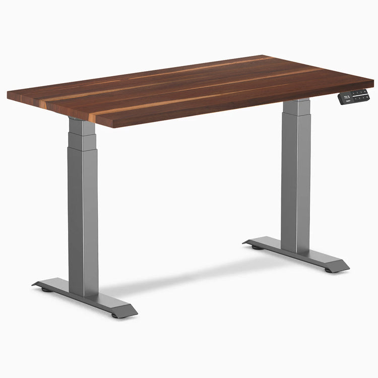 Desky Dual Mini Hardwood Sit Stand Desk