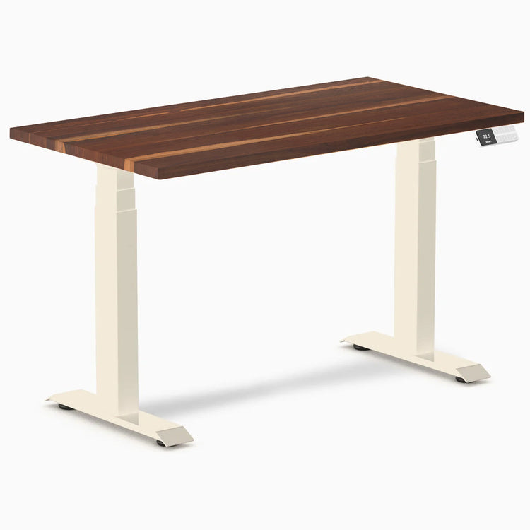 Desky Dual Mini Hardwood Sit Stand Desk