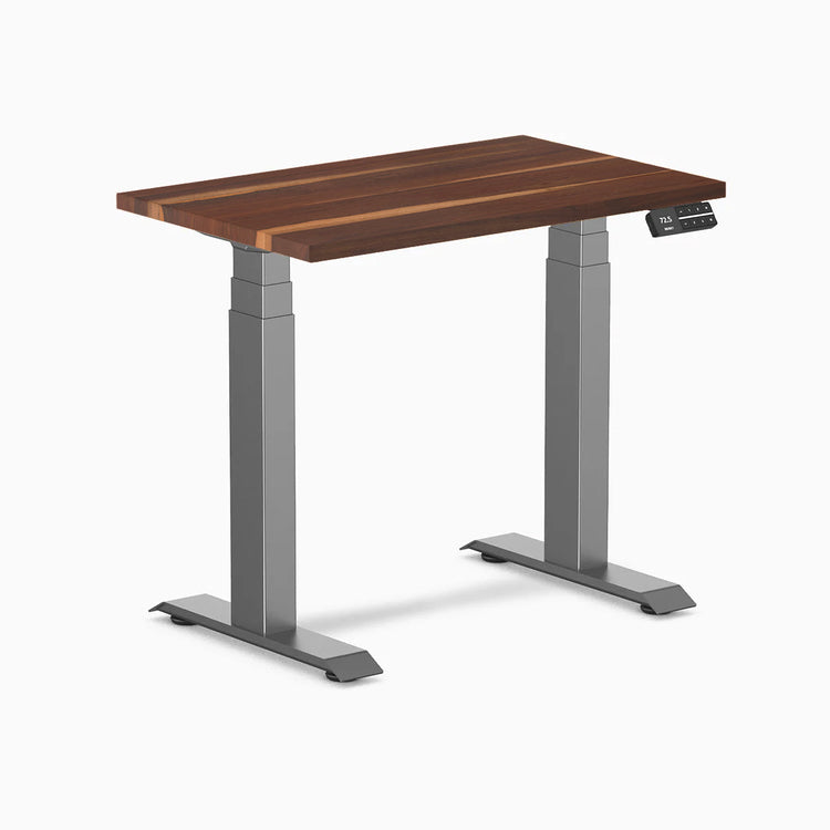 Desky Dual Mini Hardwood Sit Stand Desk