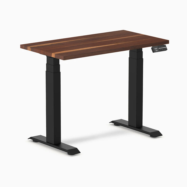 Desky Dual Mini Hardwood Sit Stand Desk