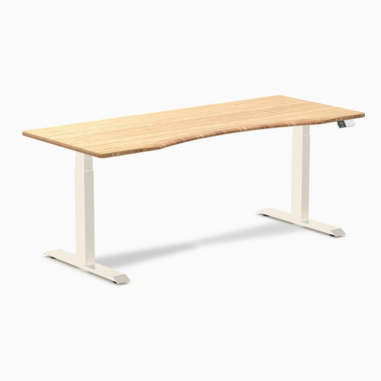 Desky Dual Ergo Edge Sit Stand Desk