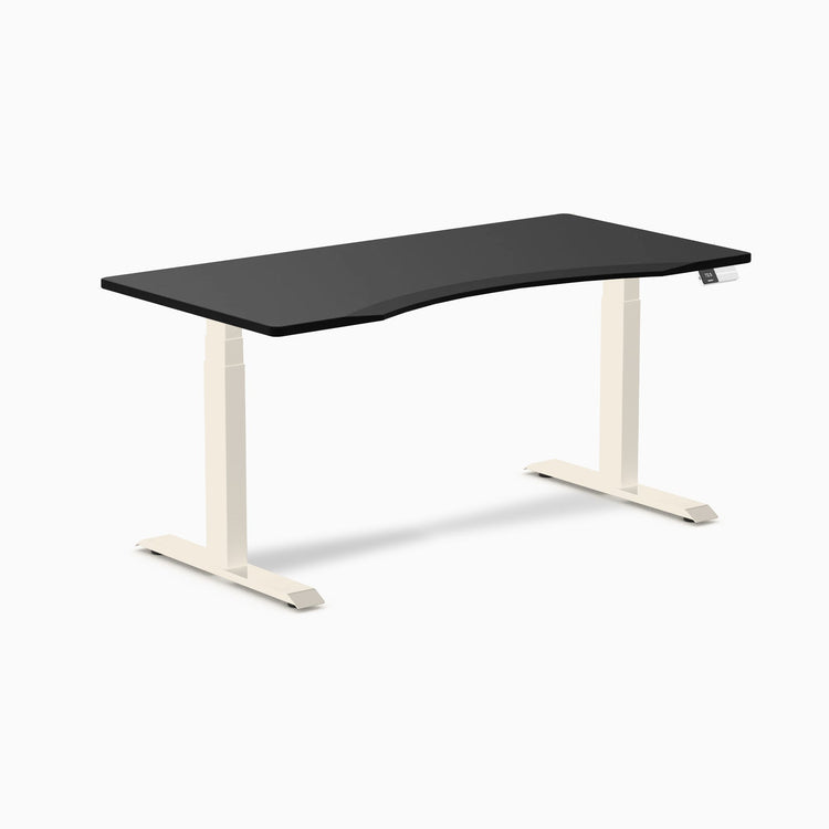 Desky Dual Ergo Edge Sit Stand Desk