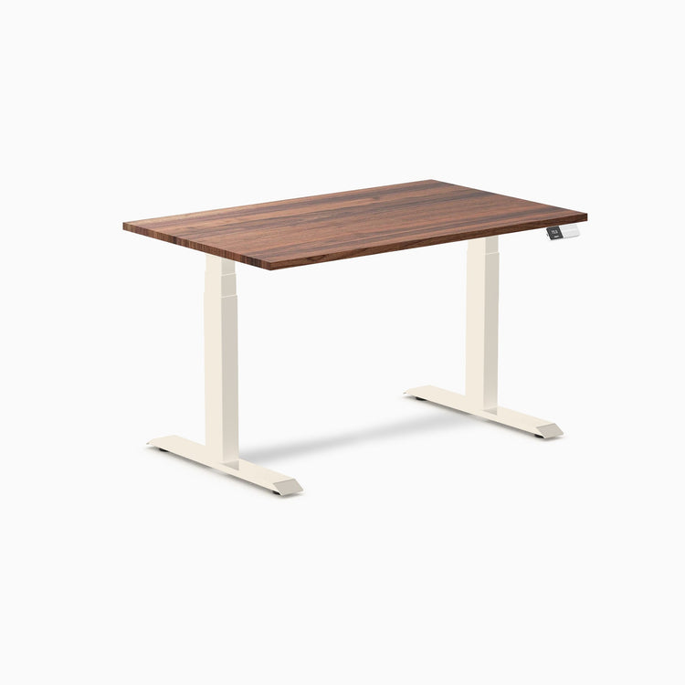 Desky Dual Hardwood Sit Stand Desk