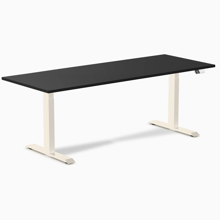 Desky Dual Melamine Sit Stand Desk