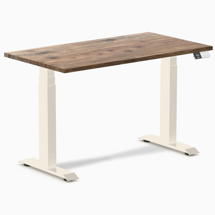 Desky Dual Mini Hardwood Sit Stand Desk