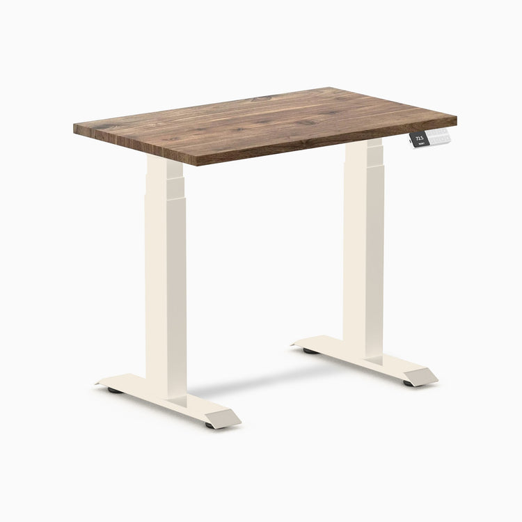 Desky Dual Mini Hardwood Sit Stand Desk