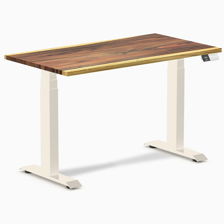 Desky Dual Mini Hardwood Sit Stand Desk