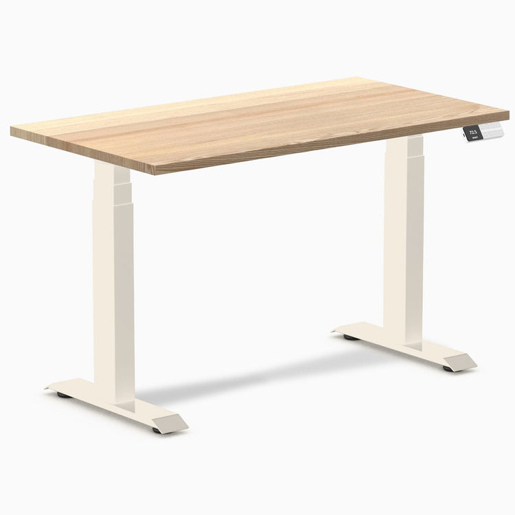 Desky Dual Mini Hardwood Sit Stand Desk