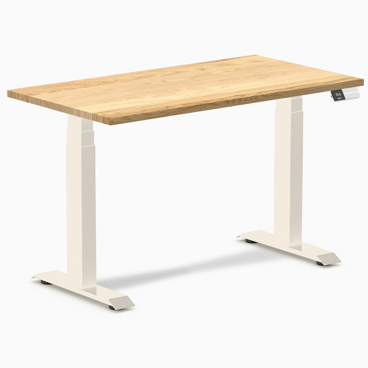 Desky Dual Mini Hardwood Sit Stand Desk