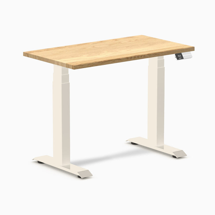 Desky Dual Mini Hardwood Sit Stand Desk