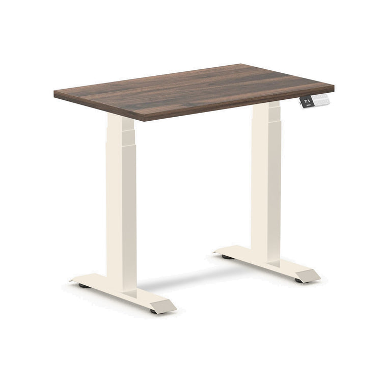 Desky Dual Mini Sit Stand Desk Jarrah Legno / 800x500mm / Wheat