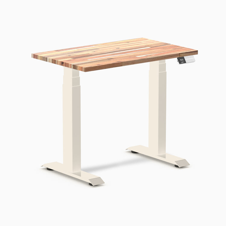 Desky Dual Mini Softwood Sit Stand Desk