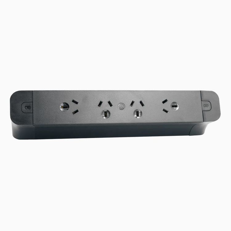 Elsafe Pace Desktop Power Rail black -Desky®