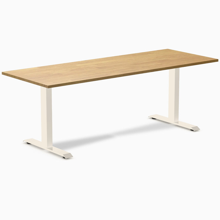 Desky Zero Rubberwood Office Desk