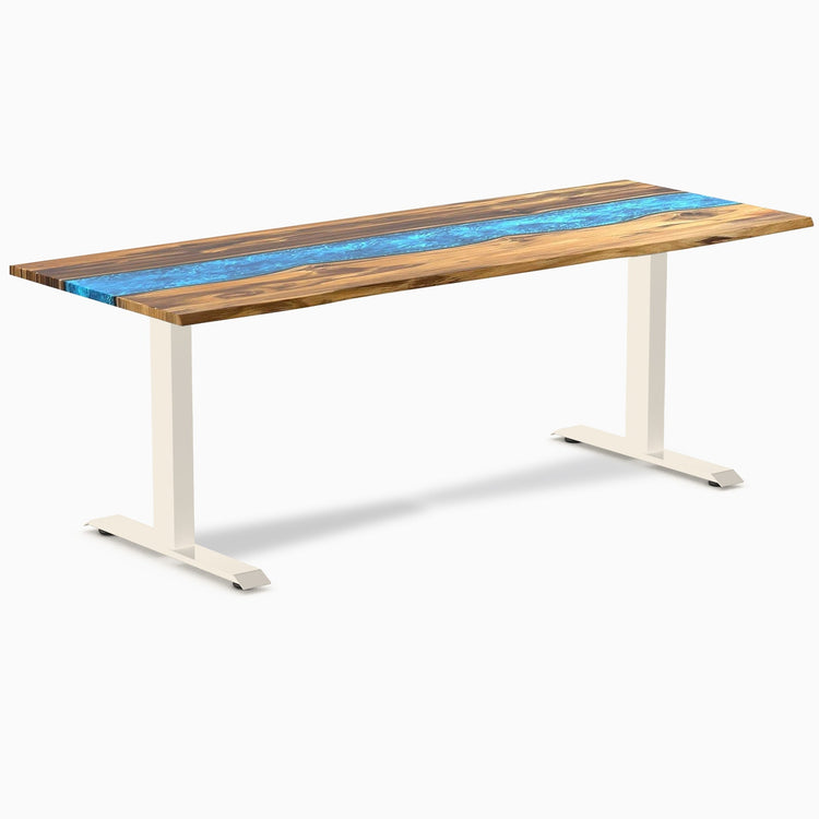 Desky Zero Resin Hardwood Office Desk