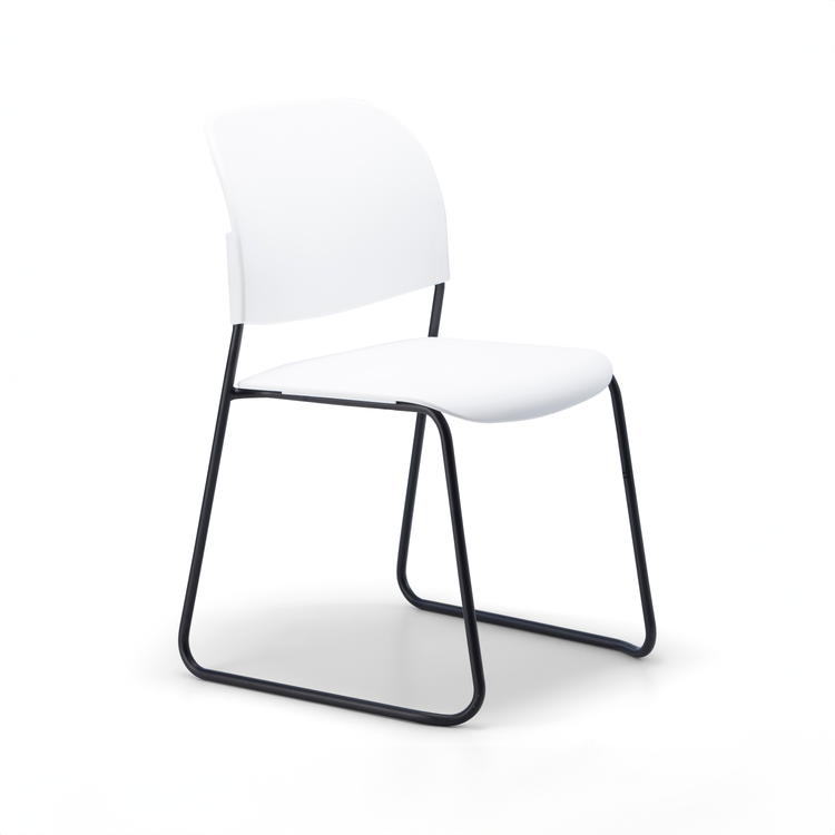 Eros Sled Stacking Chair