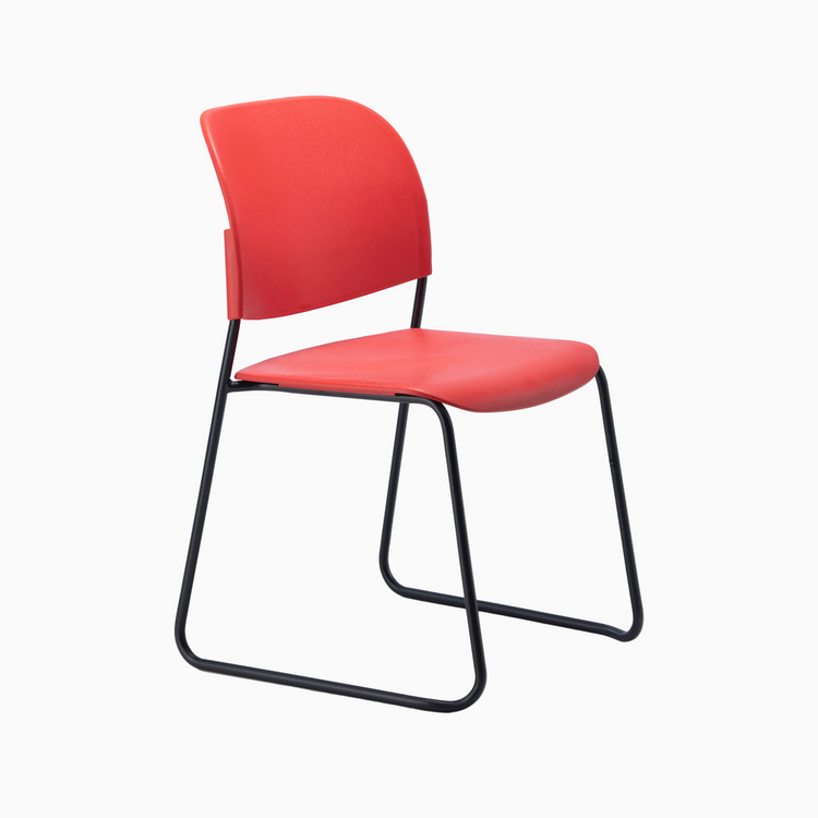 Eros Sled Stacking Chair