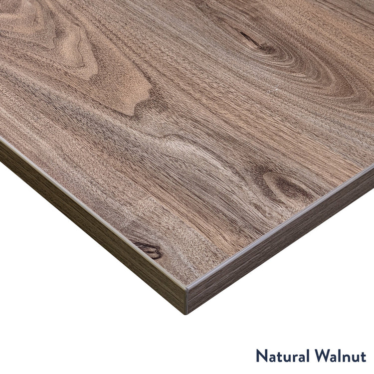 Natural walnut desktop