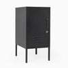 Desky Oslo Metal Locker Cabinet-Accessories-Desky-Dark Grey-Left Opening-DeskyÌâå¨ Australia