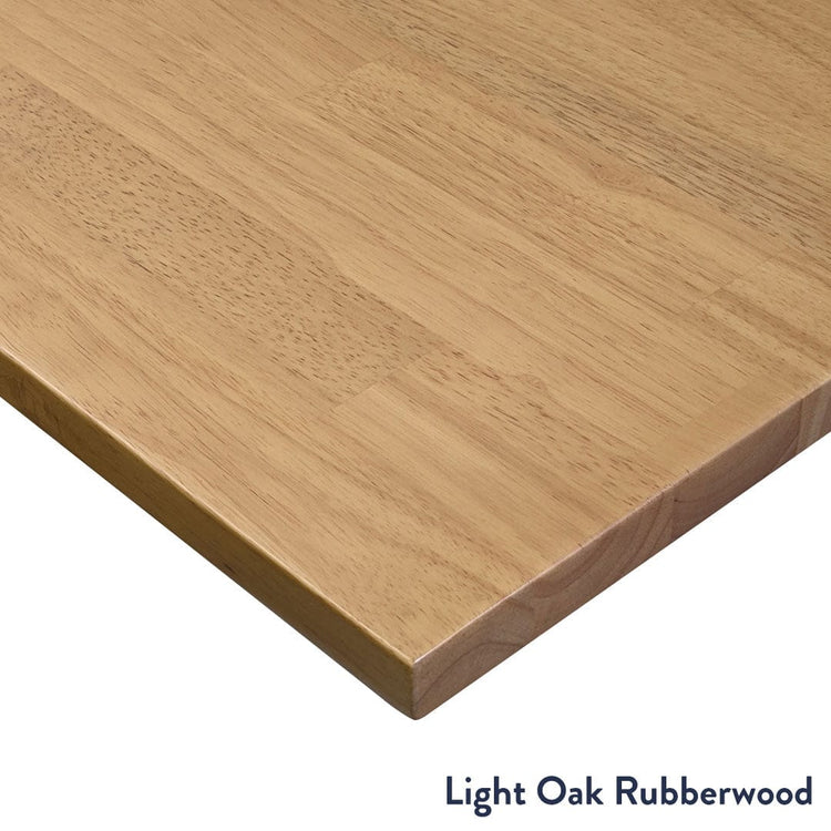 Desky Rubberwood Desk Tops Rubberwood Light Oak -DeskyÌâå¨