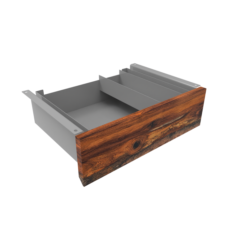 Desky Minimal Under Desk Drawer Grey Pheasantwood - Desky