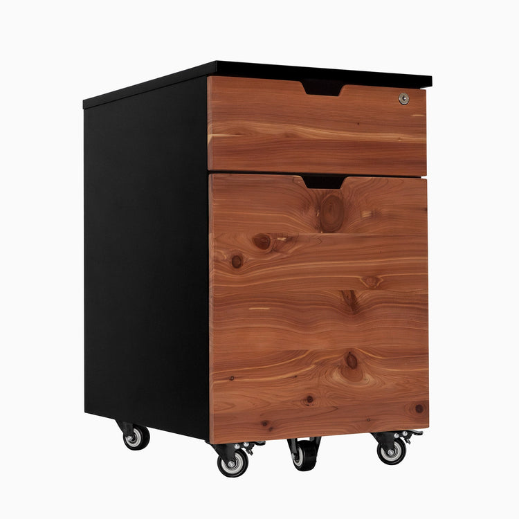 Desky Minimal Wooden Filing Cabinet