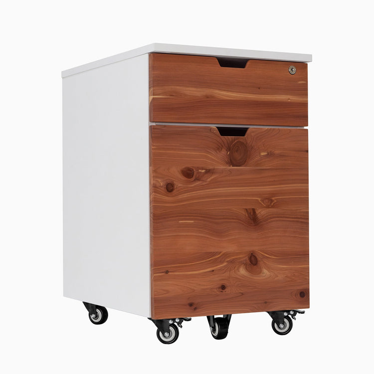 Desky Minimal Wooden Filing Cabinet