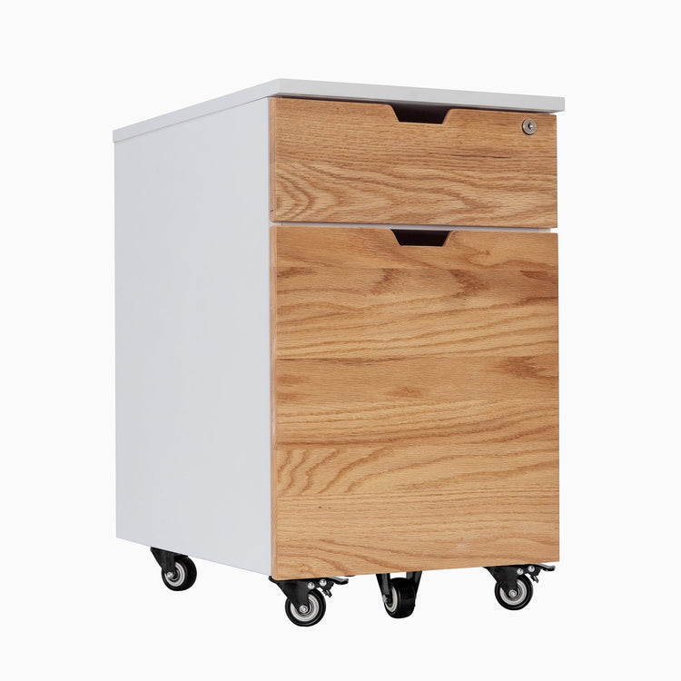 Desky Minimal Wooden Filing Cabinet
