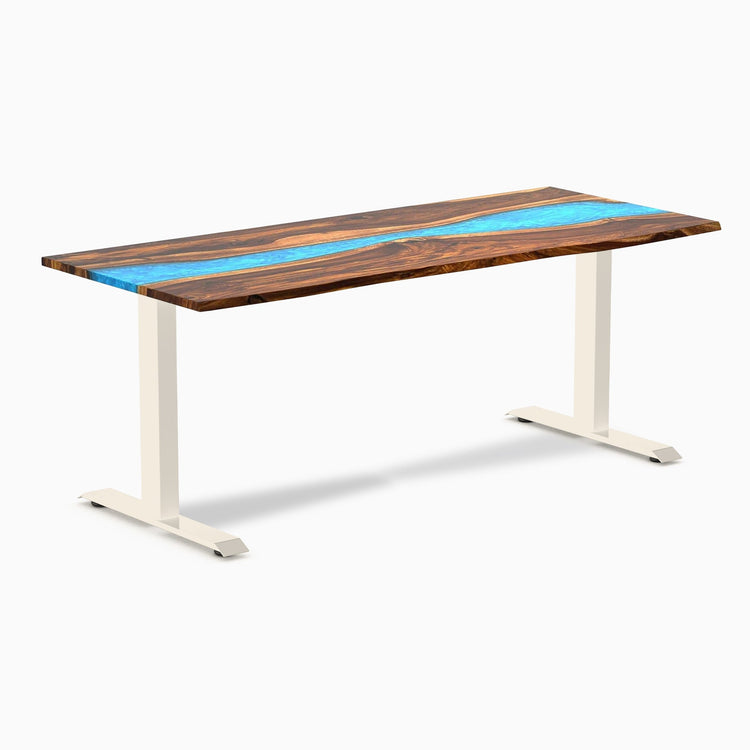 Desky Zero Resin Hardwood Office Desk