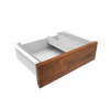 Desky Minimal Under Desk Drawer White Walnut Rubberwood - Desky