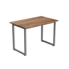 Desky Fixed Office Side Table Tiger Bamboo -Desky®