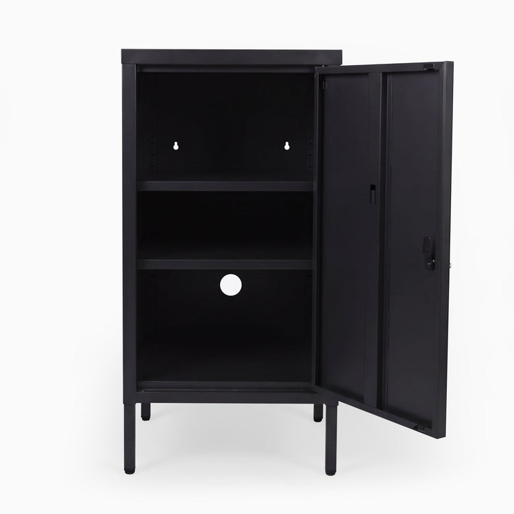 Desky Sidekick Metal Locker Cabinet-Accessories-Desky-Black-Right Opening-DeskyÌâå¨ Australia