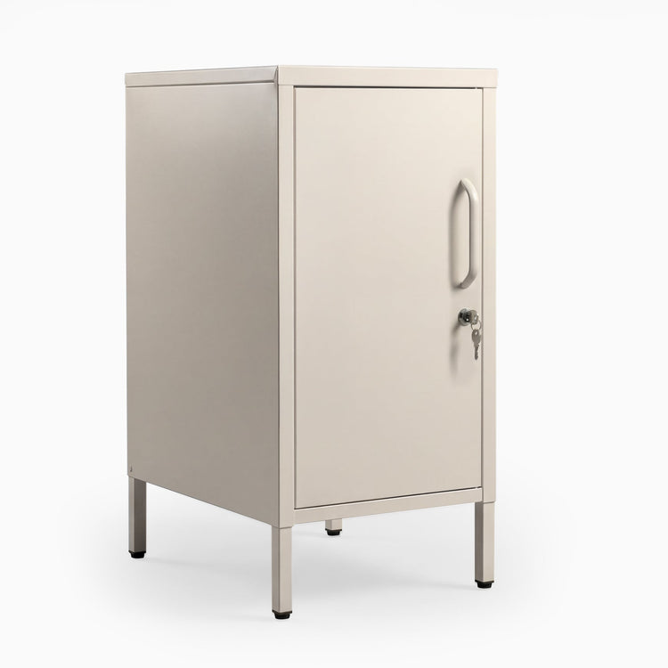 Desky Sidekick Metal Locker Cabinet-Accessories-Desky-Wheat-Left Opening-DeskyÌâå¨ Australia