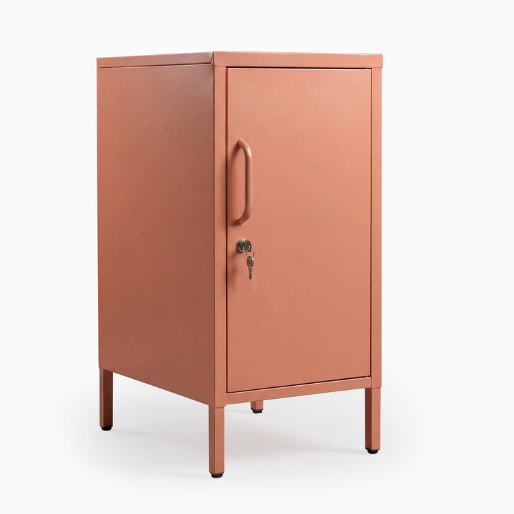 Desky Sidekick Metal Locker Cabinet-Accessories-Desky-Coral-Right Opening-DeskyÌâå¨ Australia