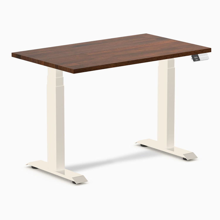 Desky Dual Mini Rubberwood Sit Stand Desk