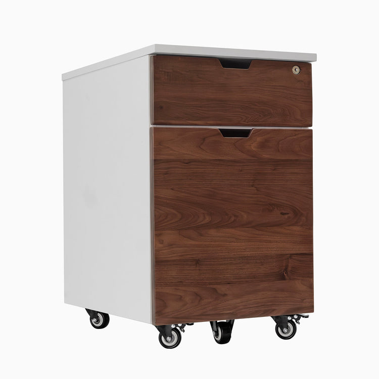 Desky Minimal Wooden Filing Cabinet
