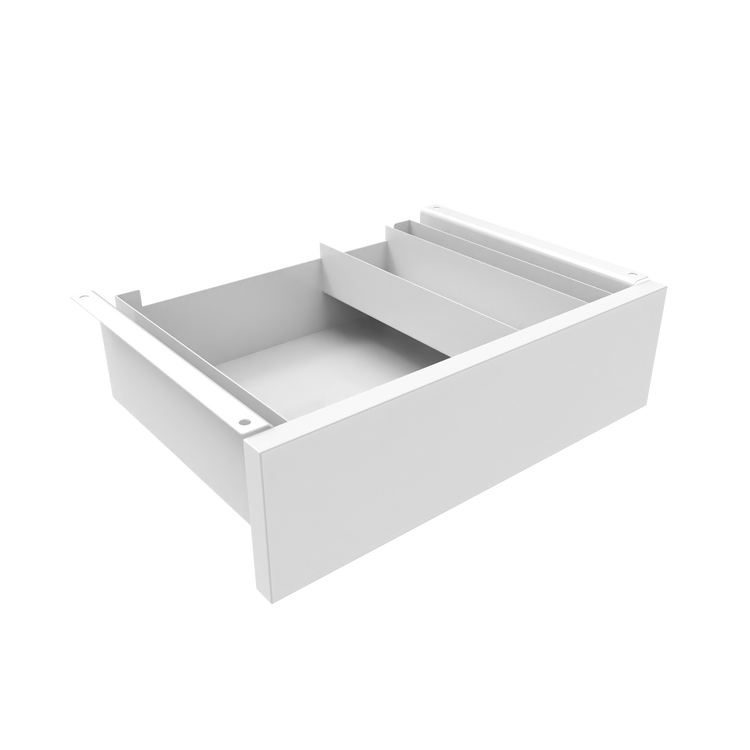 Desky Minimal Under Desk Drawer White White - Desky