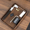 Desky Wooden Desk Accessories-Desk Organisers-Desky-Full Set Accessories-Rubberwood Walnut-DeskyÌâå¨ Australia