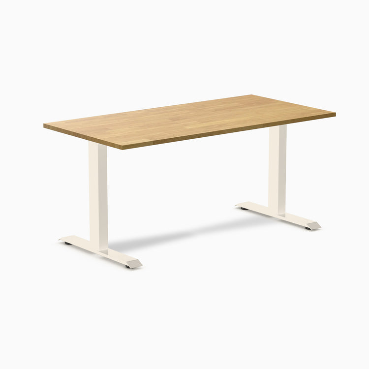 Desky Zero Rubberwood Office Desk