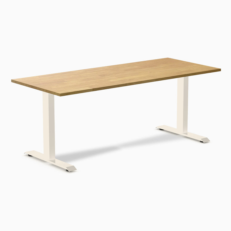 Desky Zero Rubberwood Office Desk