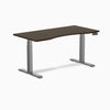 Desky Dual Ergo Edge Sit Stand Desk-Dual Desks-Desky-Dark Bamboo-1500x750mm-Space Grey-DeskyÌâå¨ Australia