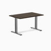 Desky Zero Bamboo Office Desk-Desks-Desky-Dark Bamboo-1200x750mm-Space Grey-Desky® Australia