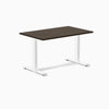 Desky Zero Bamboo Office Desk-Desks-Desky-Dark Bamboo-1200x750mm-White-Desky® Australia
