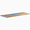 Desky Resin Hardwood Desk Tops Teak River -DeskyÌâå¨