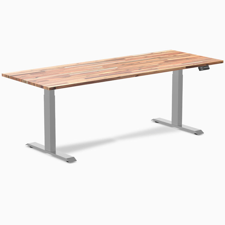 Desky Dual Softwood Sit Stand Desk