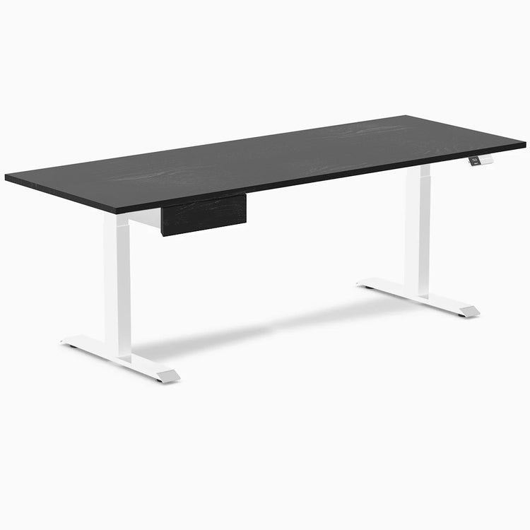 Desky Dual Hardwood Standing Desk With Drawer-DeskyÌâå¨ Australia