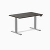 Desky Dual Melamine Sit Stand Desk-Dual Desks-Desky-Burnished Wood-1200x750mm-Grey-DeskyÌâå¨ Australia